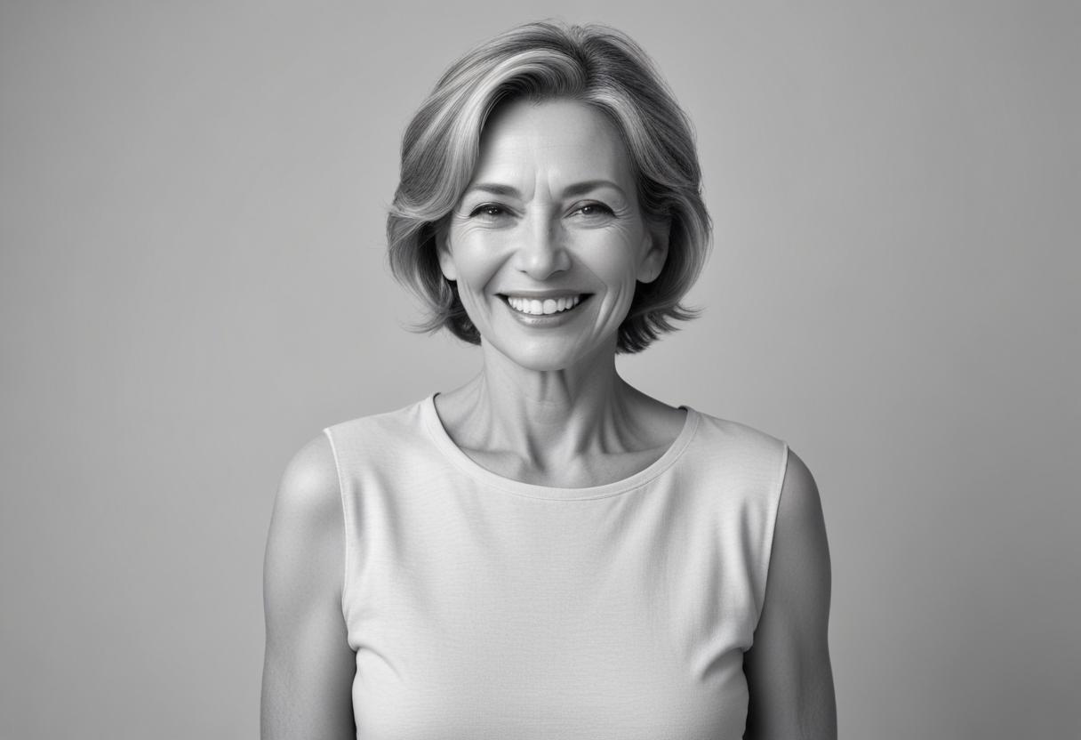 pikaso_texttoimage_close_up-of-a-55-years-old-woman-smiling-and-posin